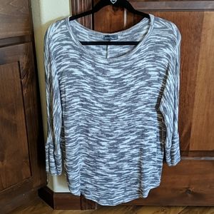 Market & Spruce space dye dolman sweater